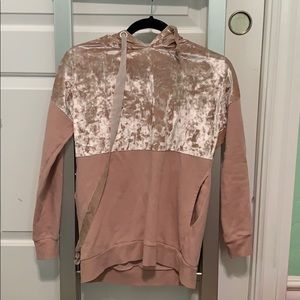 Miss Chievous Juniors' Velvet & Fleece Hoodie